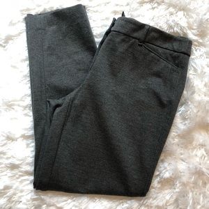 WHBM gray slim ankle pants